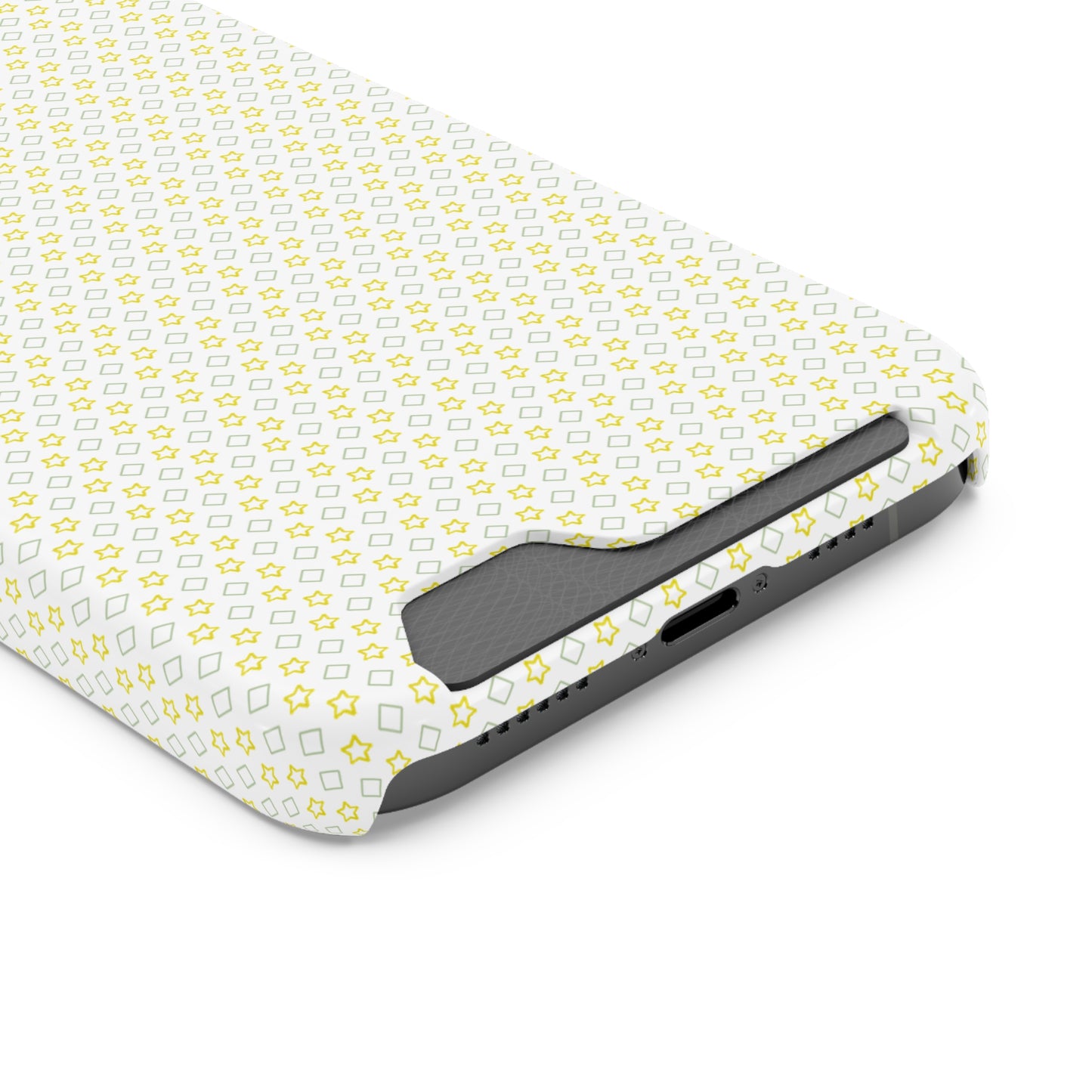 Neon Card Holder Phone Case - MagSafe, Impact-Resistant Polycarbonate