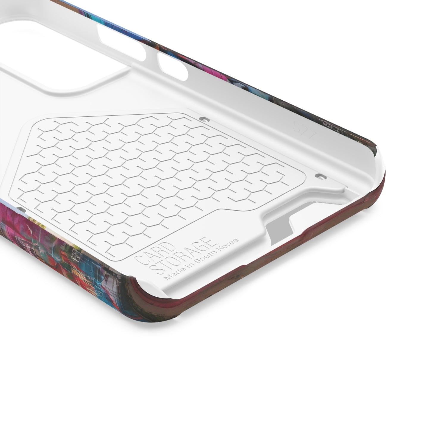 Neon Card-Holder MagSafe Phone Case for iPhone 13 & Galaxy S21/S22