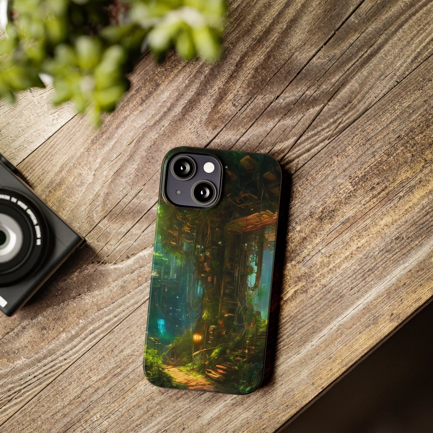 Neon Slim Phone Case for iPhone 16 Glossy Lexan