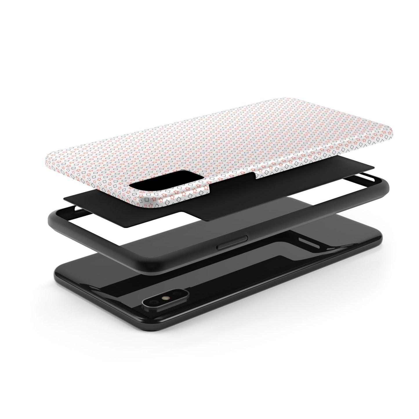 Neon Rugged Phone Case - 2-Piece TPU/PC, Wireless Charging
