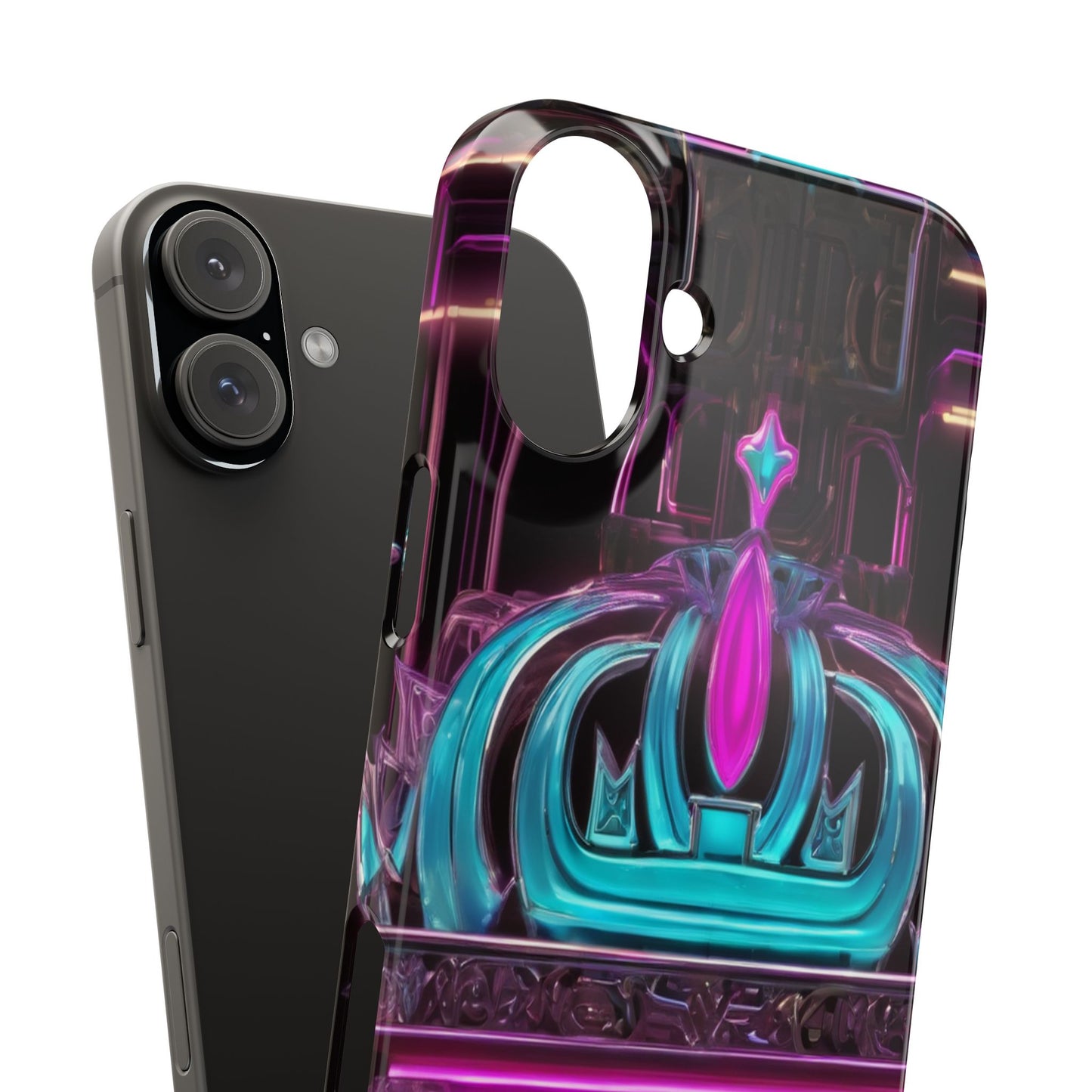 Slim Phone Case for iPhone 16 - Glossy, Lightweight, Impact-Resistant