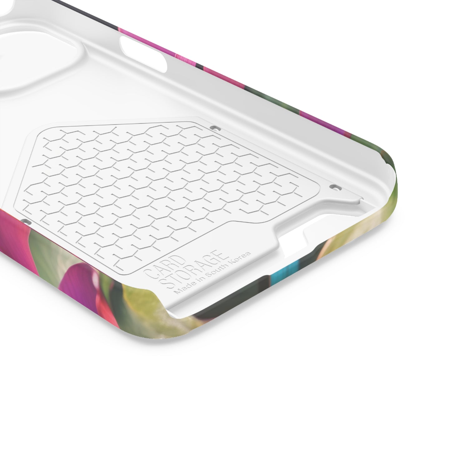 Neon Phone Case with Card Holder - MagSafe Polycarbonate Glossy/Matte
