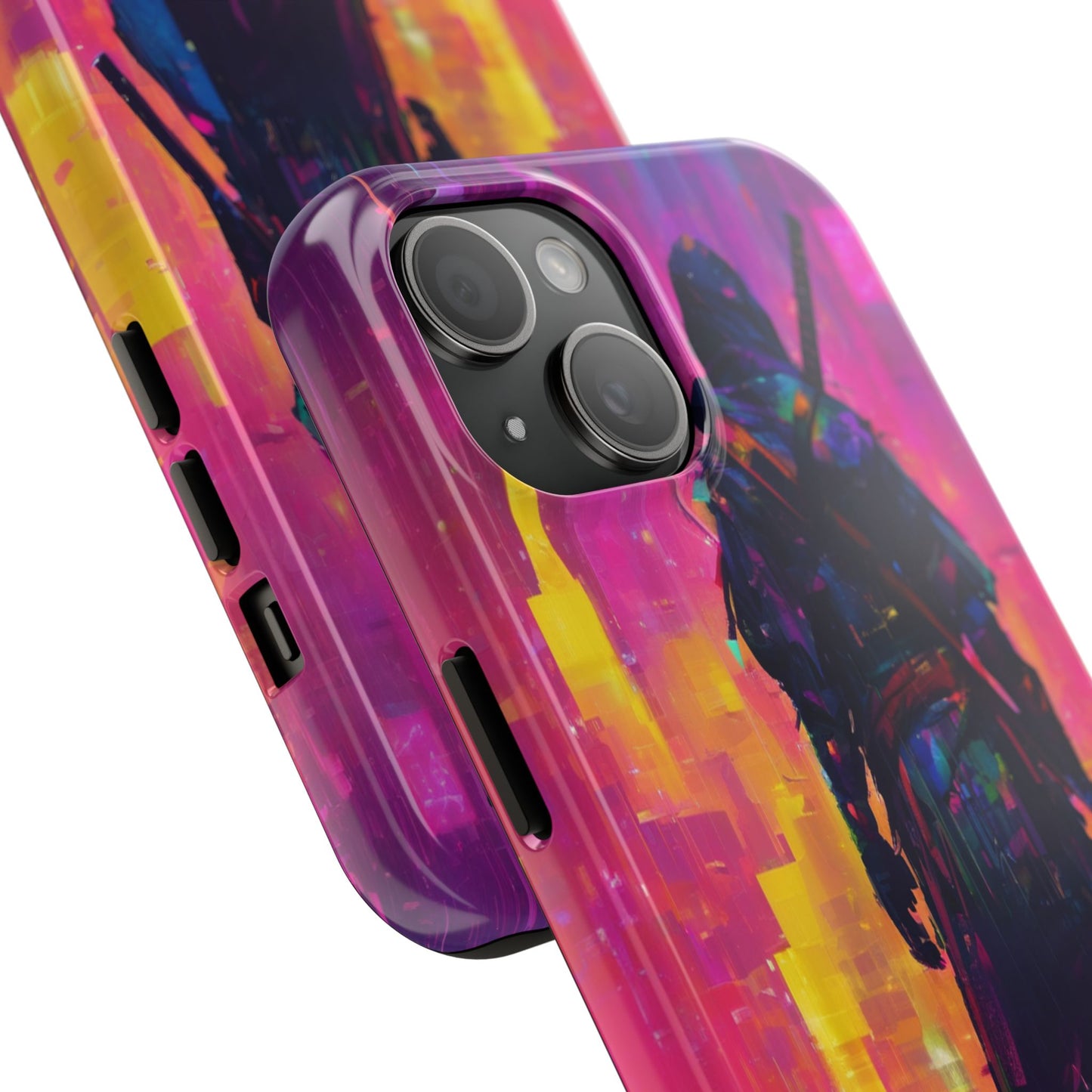 Rugged Phone Case - Impact-Resistant TPU/PC, iPhone & Samsung