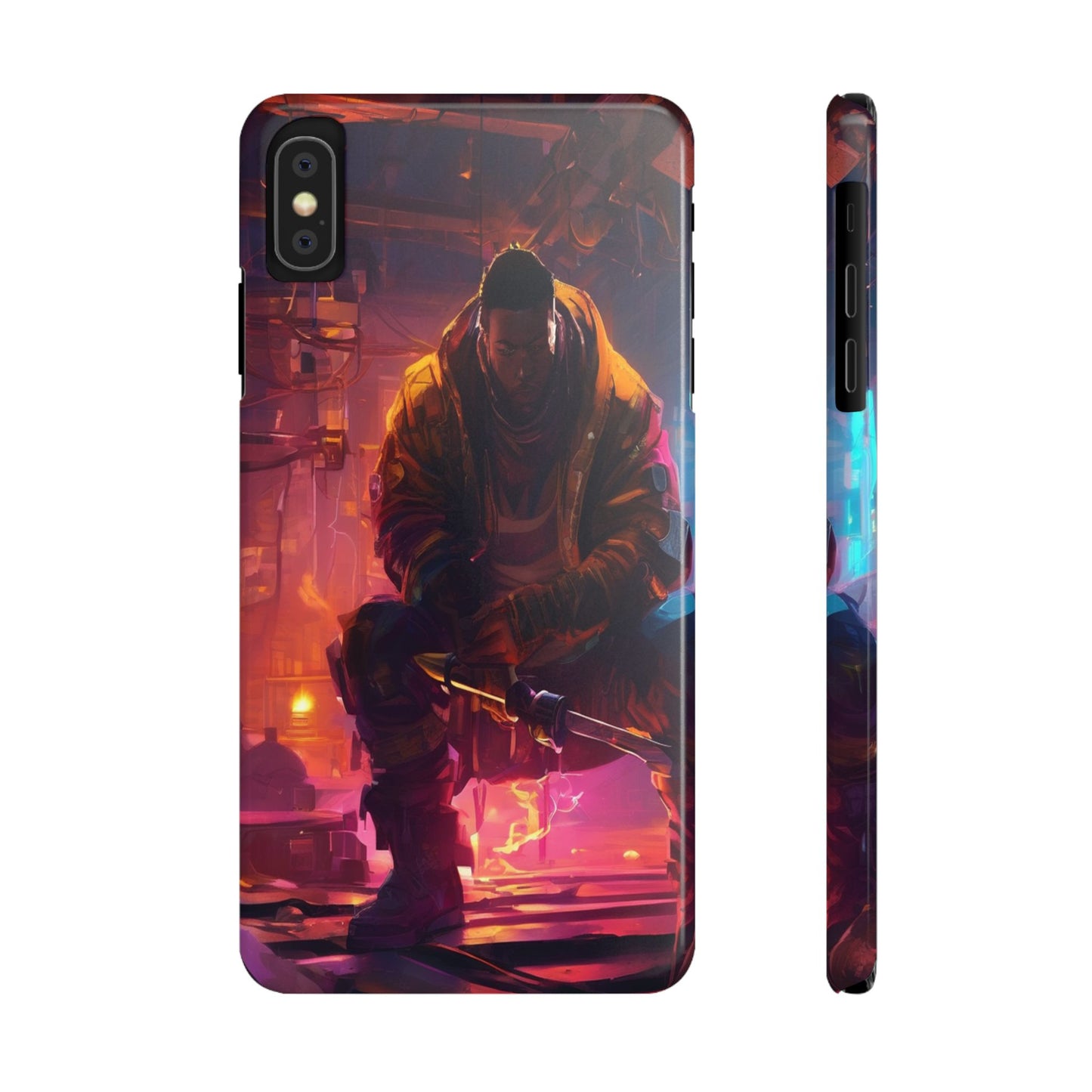 Slim Phone Case for iPhone 16 - Ultra-Thin, Glossy PC
