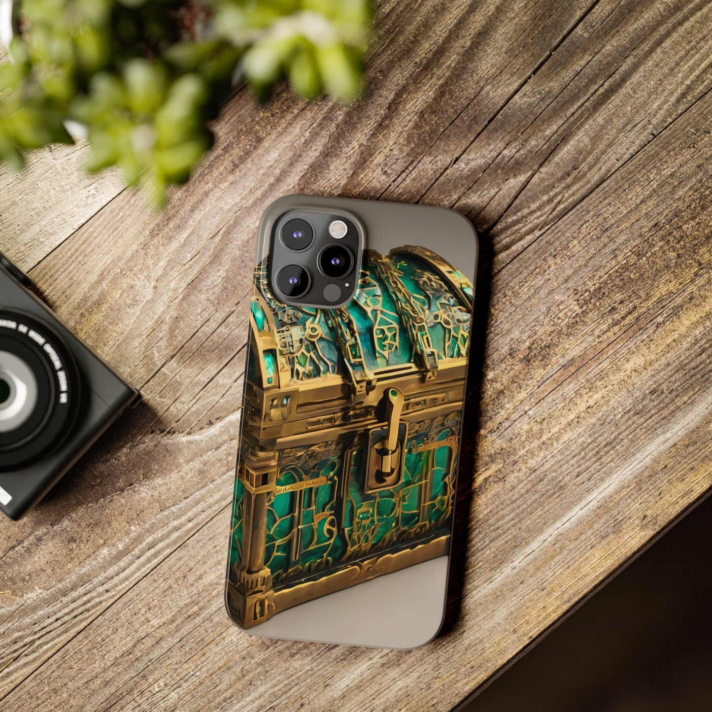 iPhone 16 Slim Phone Case: Glossy Lexan, Ultra-Slim