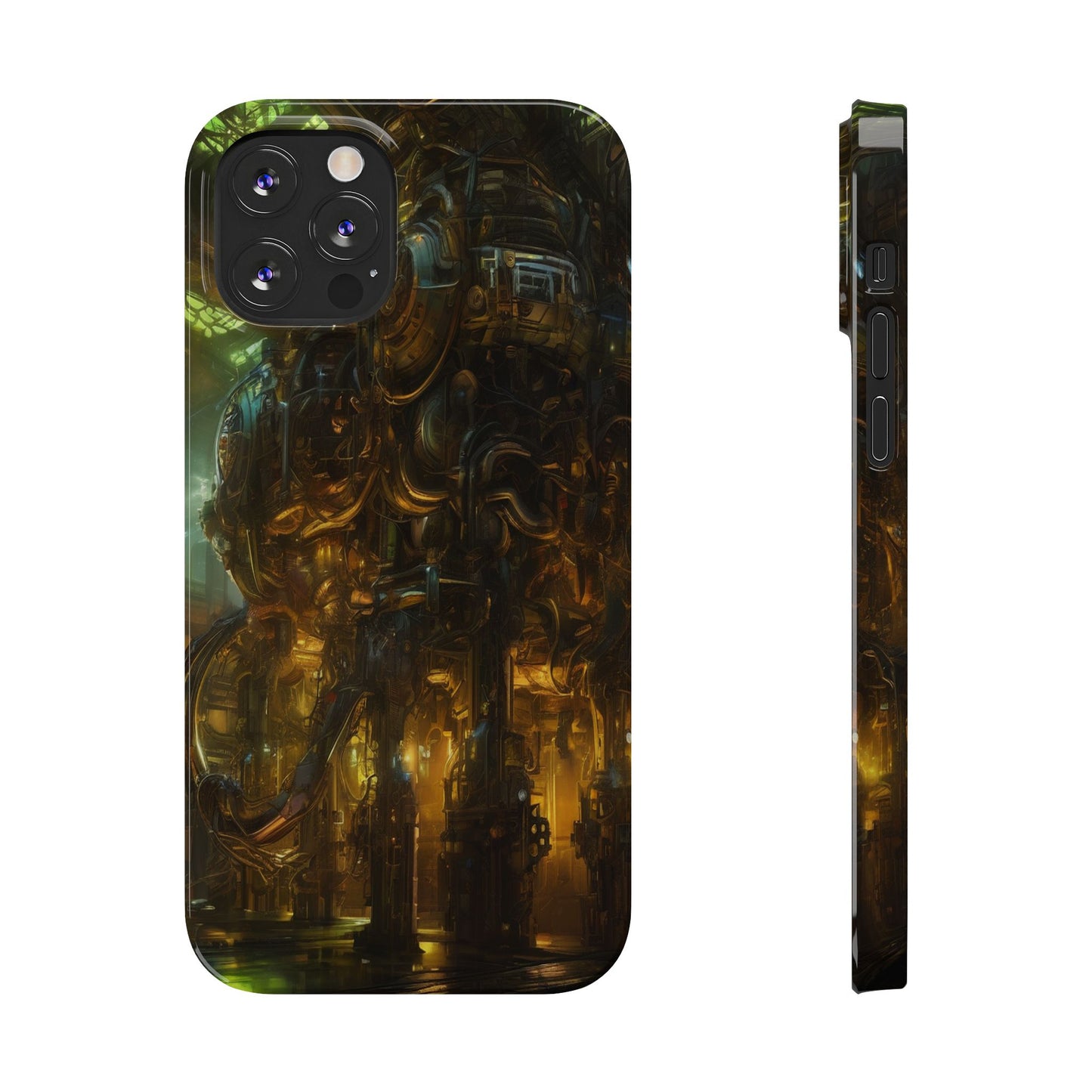 Slim Phone Case for iPhone 16 - Glossy Ultra-Thin Polycarbonate