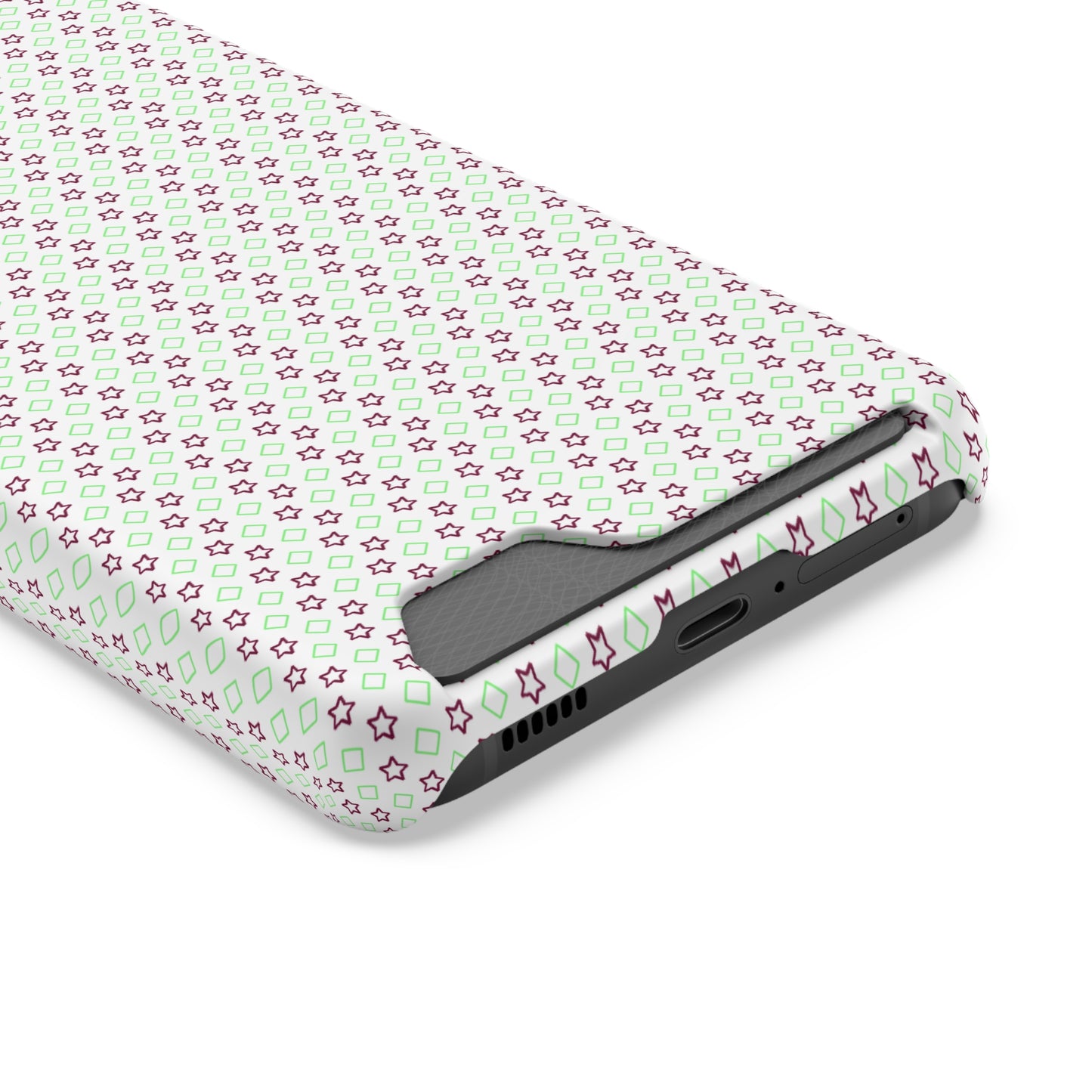 Neon Card-Holder Phone Case - Glossy/Matte Finish