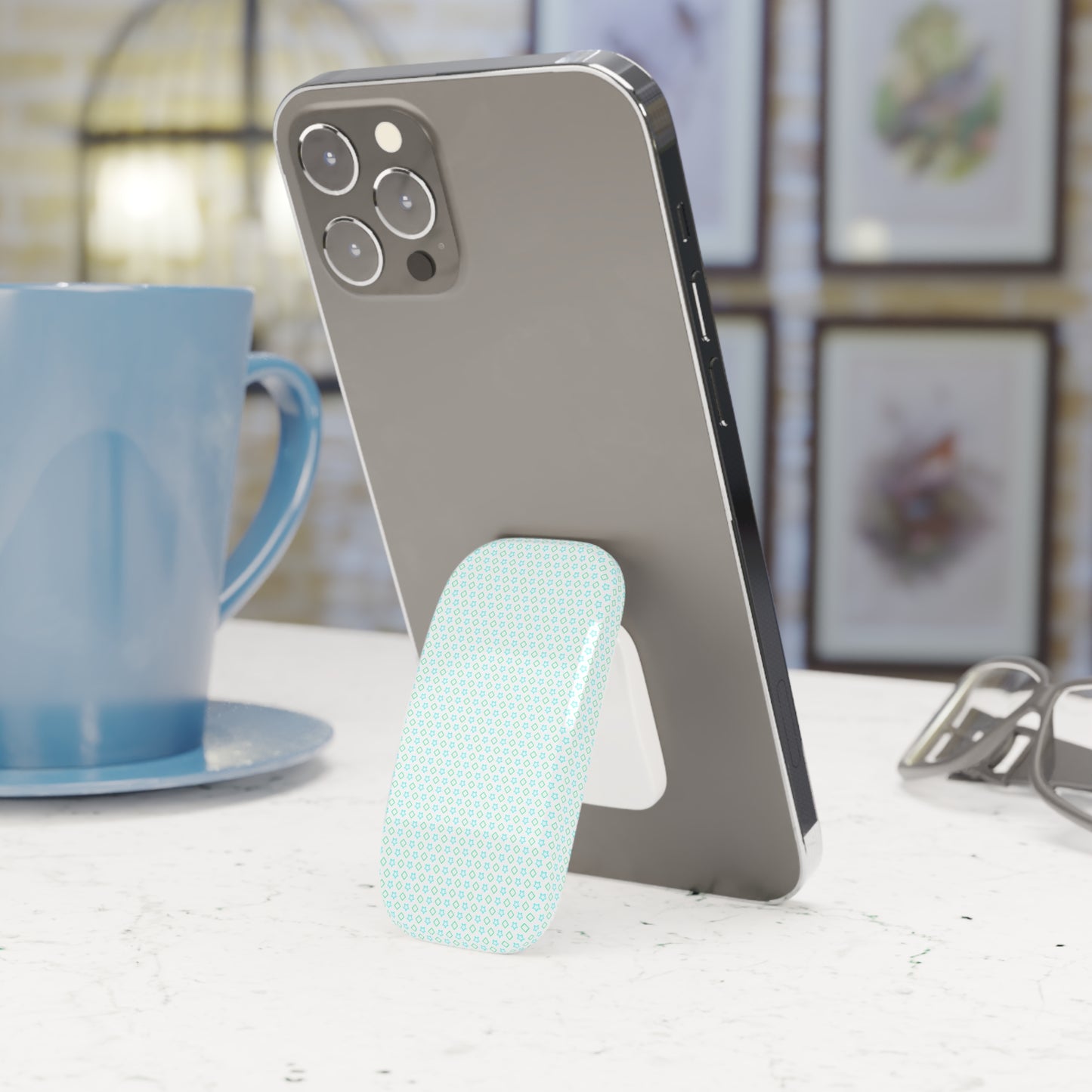 Phone Grip - Click-On Kickstand Holder