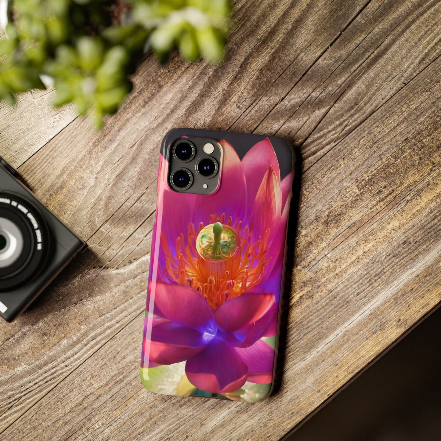 Slim Phone Case for iPhone 16 - Glossy Lexan, Ultra-Thin