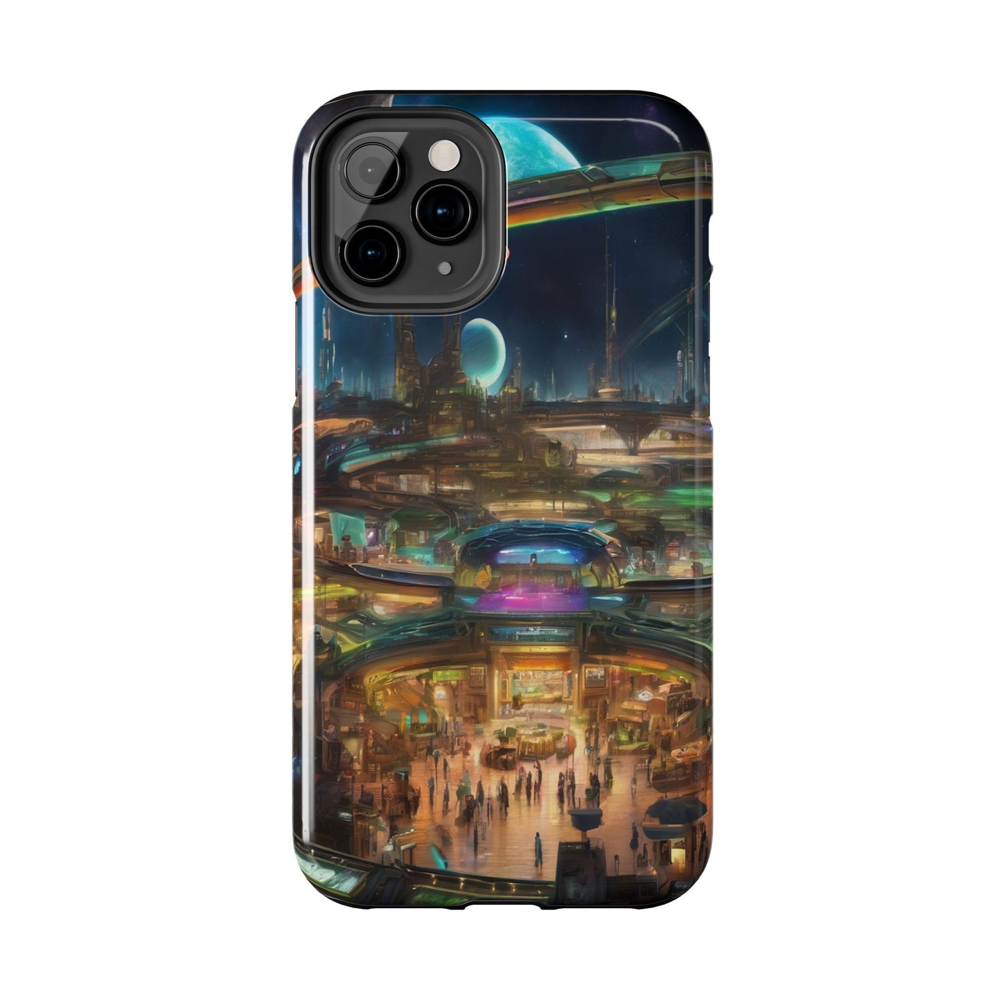 Tough Phone Case: Impact-Resistant Polycarbonate Shell, TPU-Lined