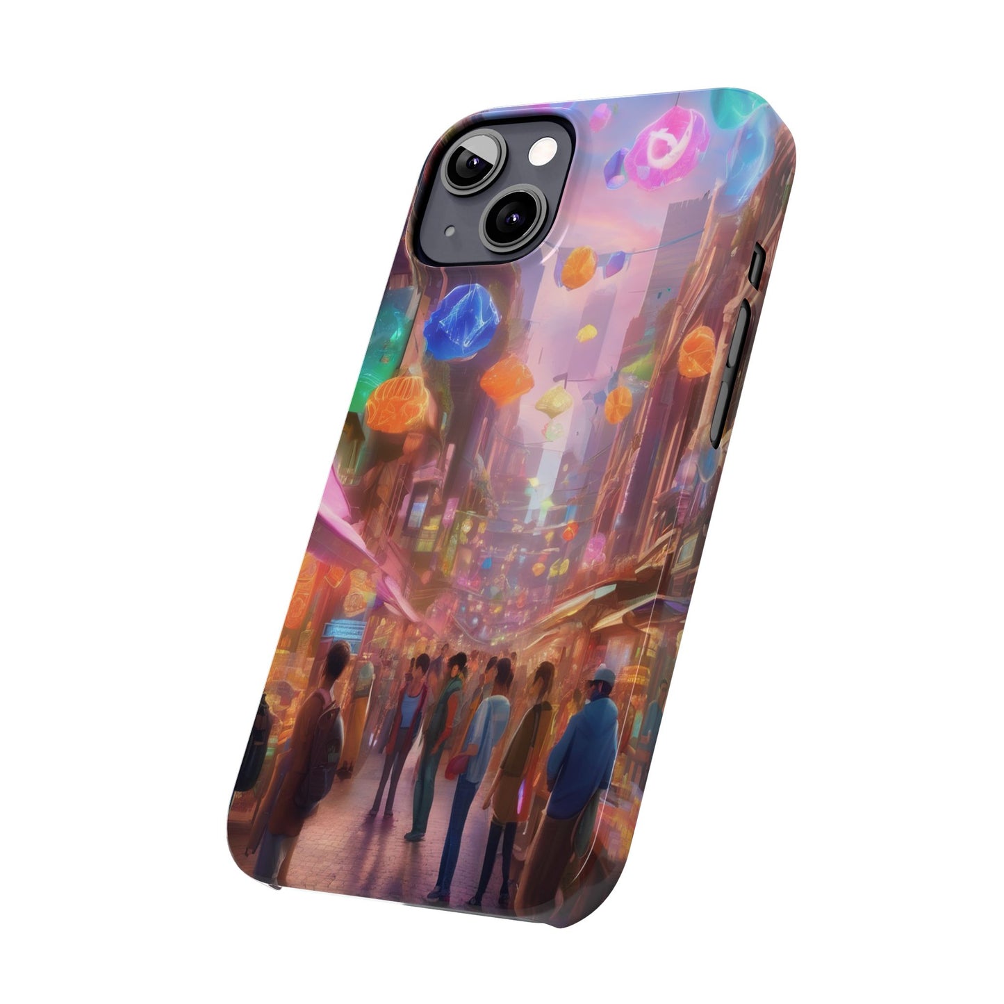Ultra-Slim Glossy iPhone 16 Phone Case