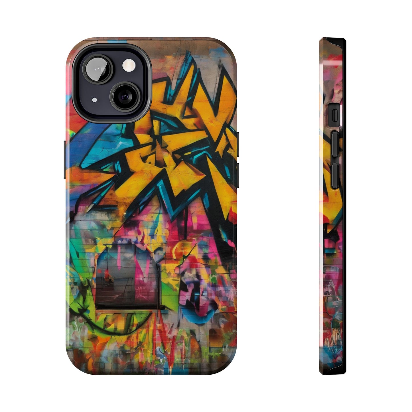Rugged Phone Case - Impact-Resistant, Glossy Finish