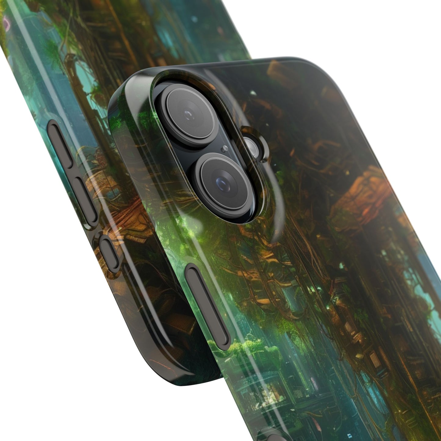 Neon Slim Phone Case for iPhone 16 Glossy Lexan