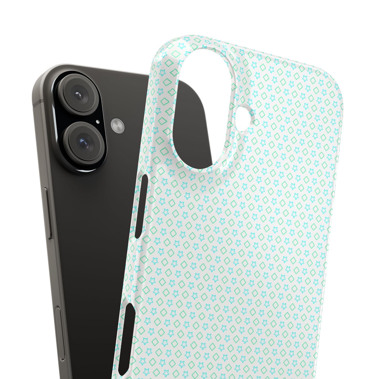 Slim Glossy Phone Case for iPhone 16 - Lexan Polycarbonate
