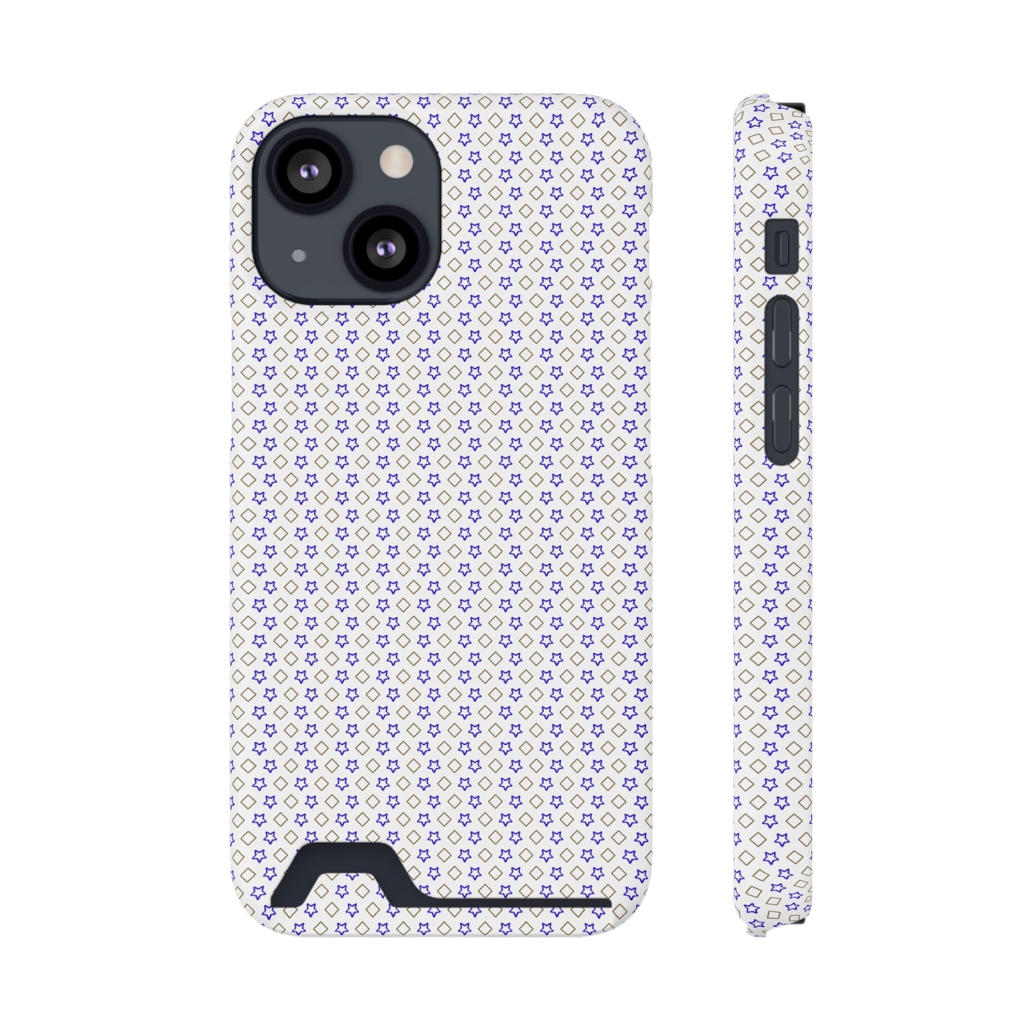 Phone Case with Card Holder – Clear Polycarbonate