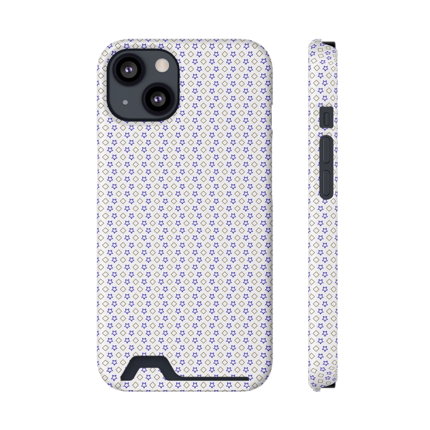 Phone Case with Card Holder – Clear Polycarbonate