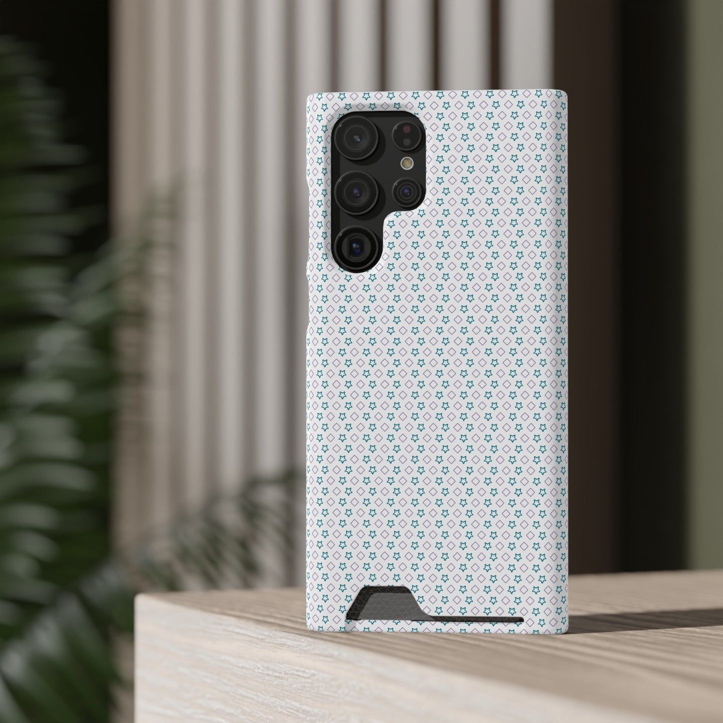 Phone Case with Card Holder – Polycarbonate, Matte/Glossy