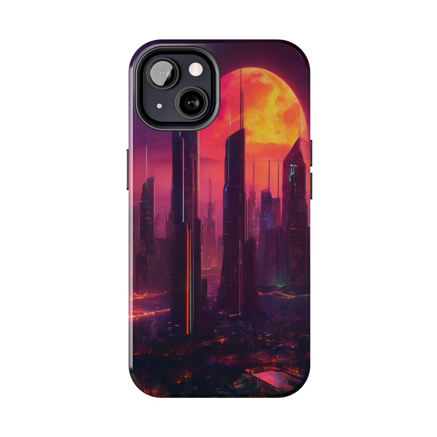 Tough Phone Case: Shockproof 2-Piece TPU/PC Shell
