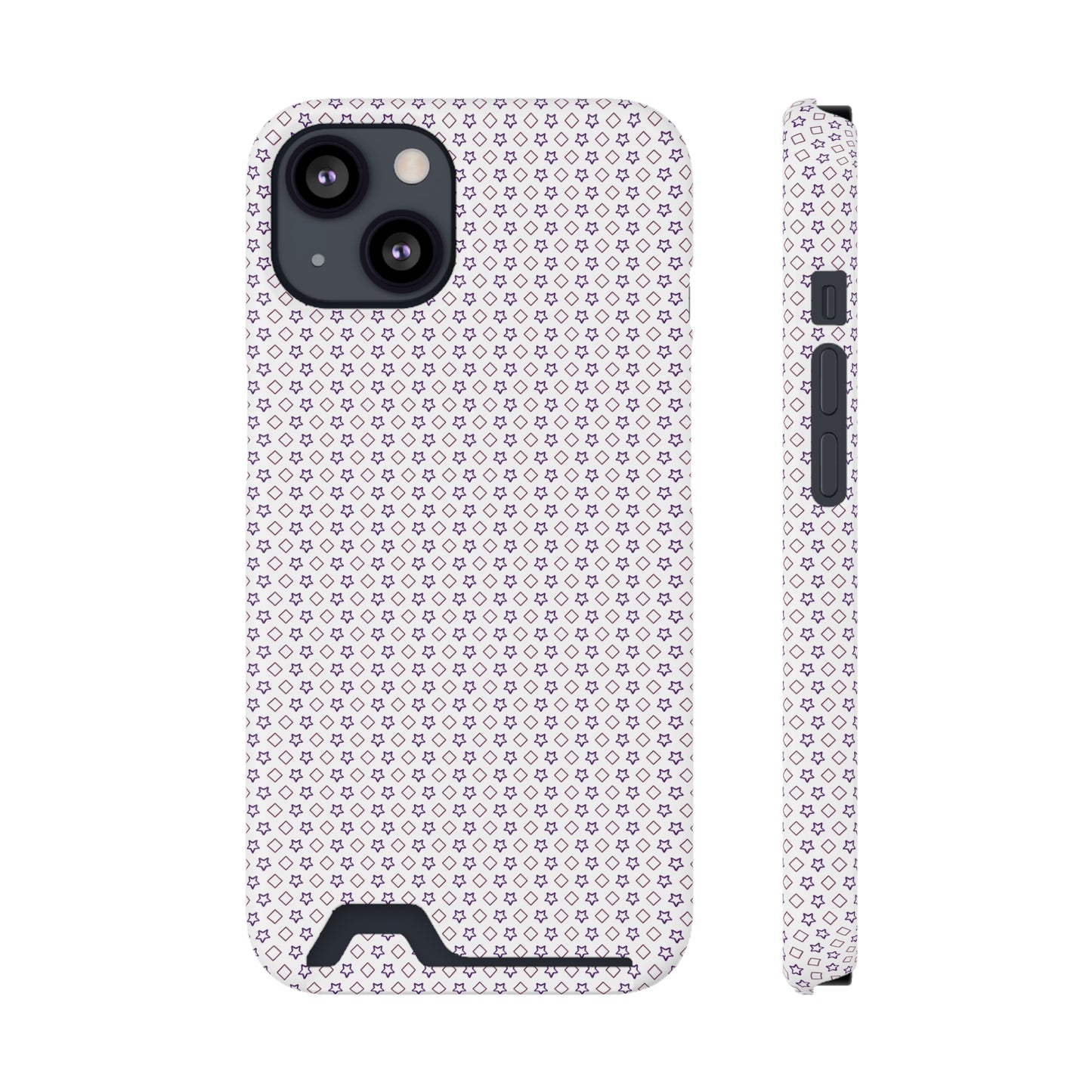 MagSafe Card Holder Phone Case - Polycarbonate, Glossy/Matte