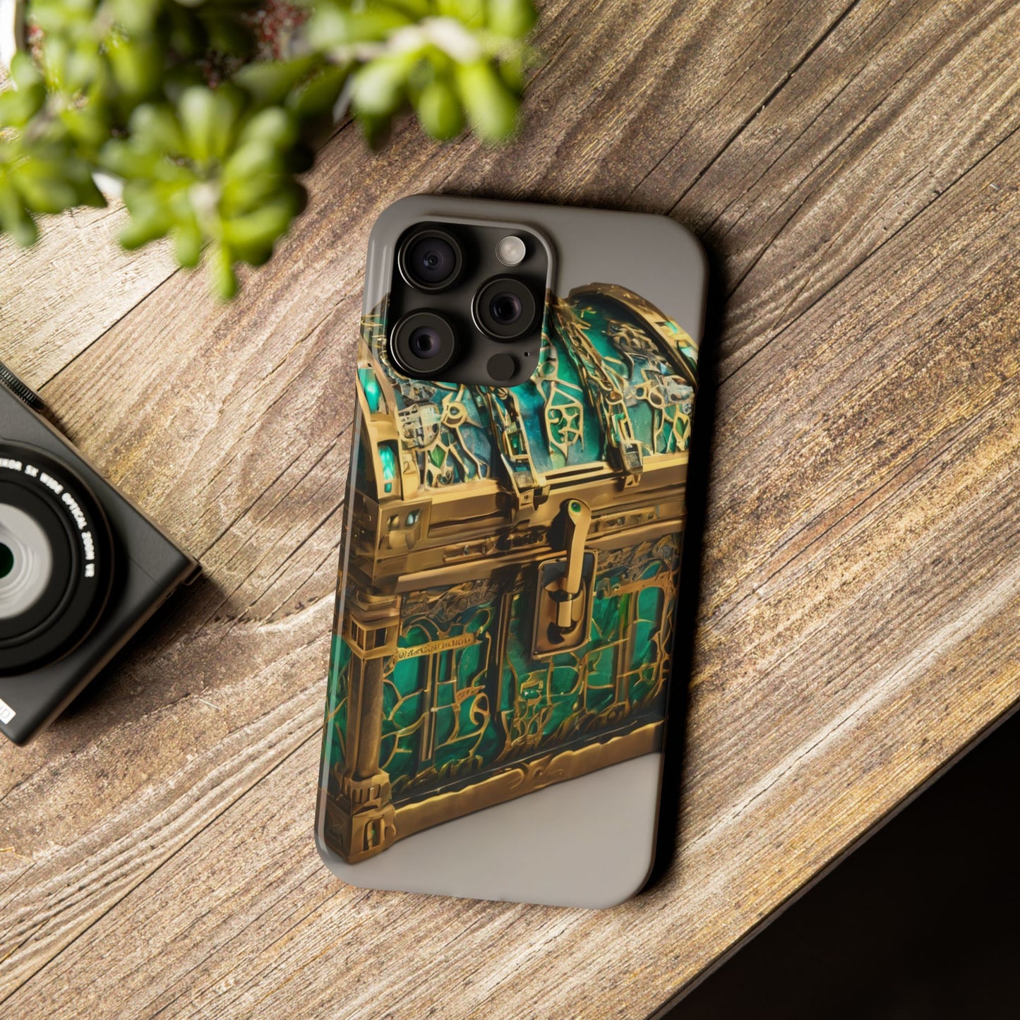 iPhone 16 Slim Phone Case: Glossy Lexan, Ultra-Slim