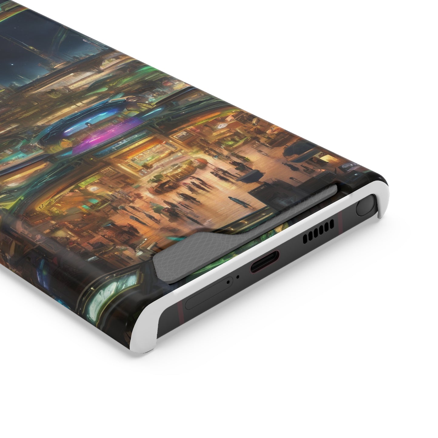 MagSafe Polycarbonate Phone Case with Card Holder - Glossy or Matte