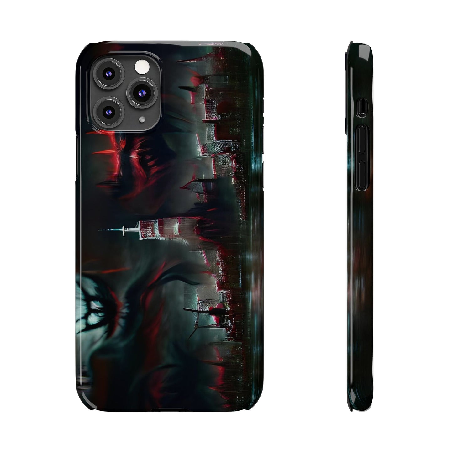 Slim Phone Case with Glossy Finish for iPhone 16