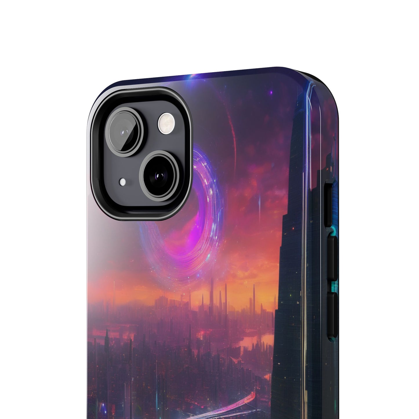 Tough Phone Case – Shockproof TPU/Polycarbonate for iPhone & Samsung
