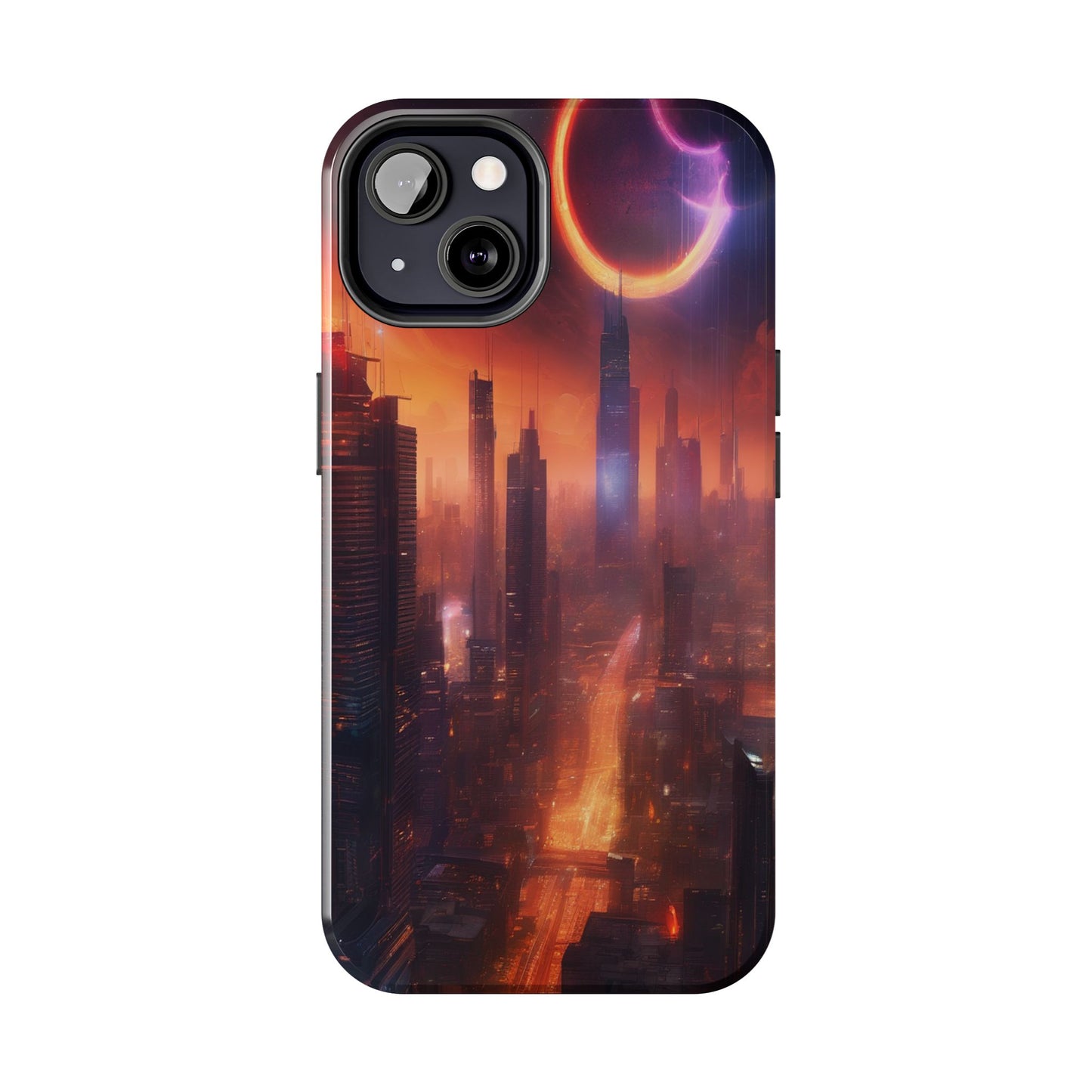 Rugged Phone Case - Impact-Resistant Dual-Layer TPU/PC, Glossy