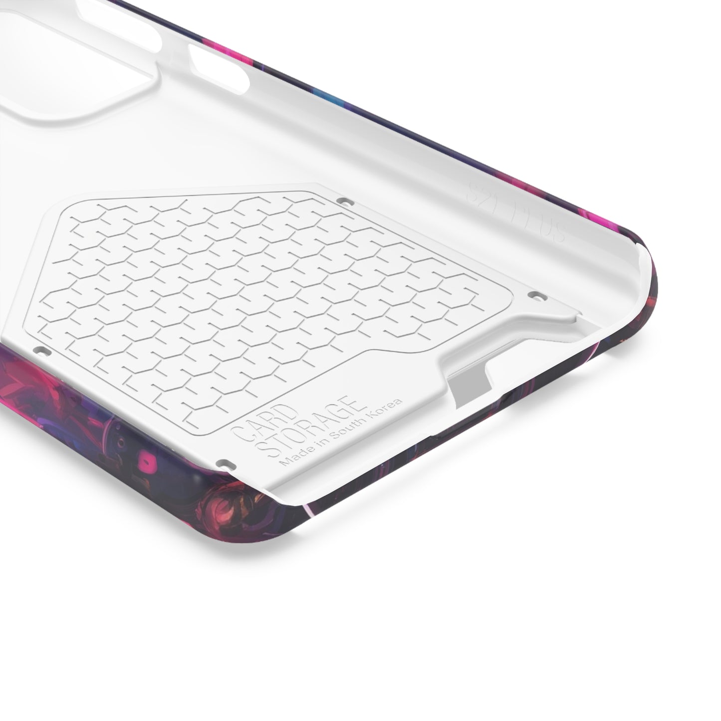 Neon Phone Case with Card Holder - MagSafe Compatible, Glossy/Matte