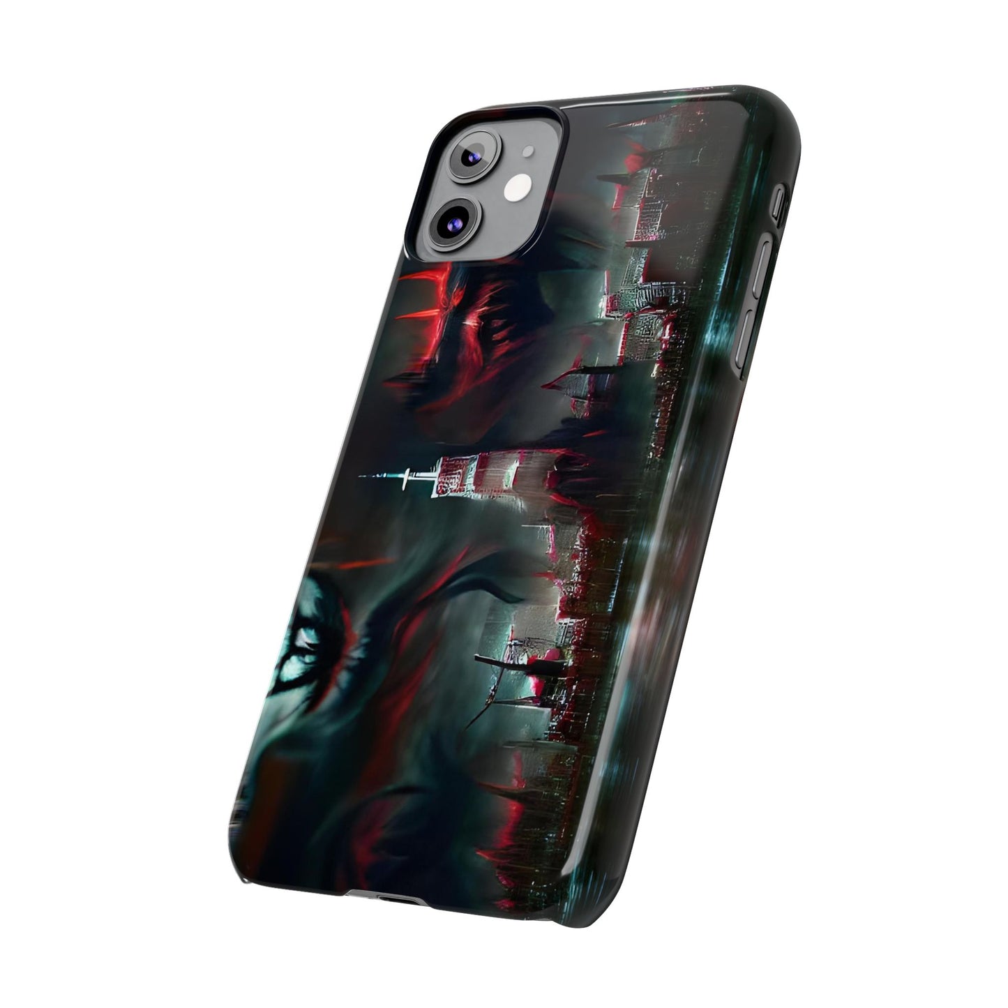 Slim Phone Case with Glossy Finish for iPhone 16