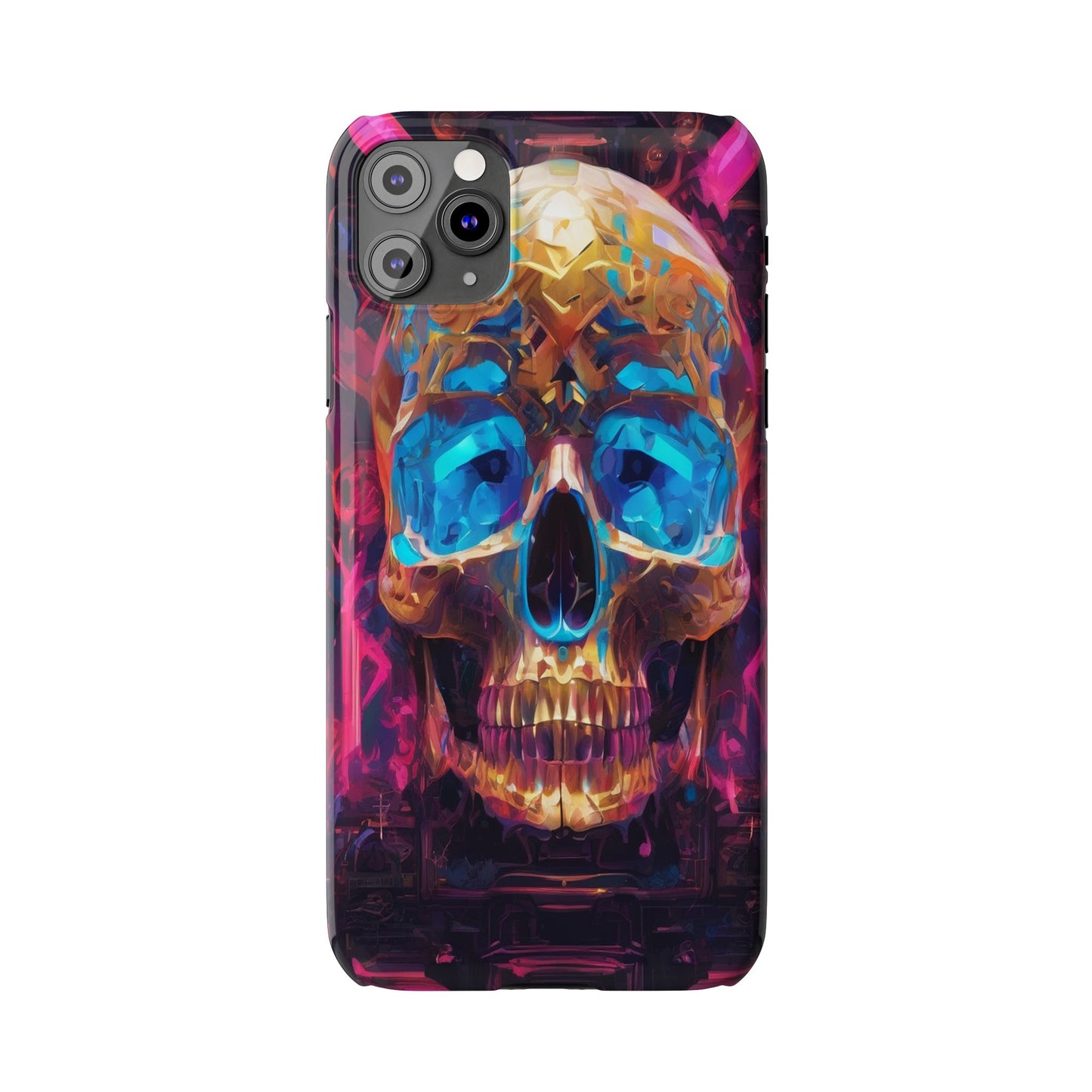 Slim Phone Case for iPhone 16 – Glossy Lexan Shield