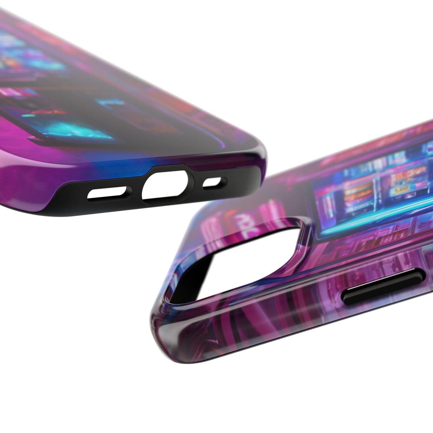 Tough Phone Case with TPU Shell - Impact-Resistant, Glossy Finish