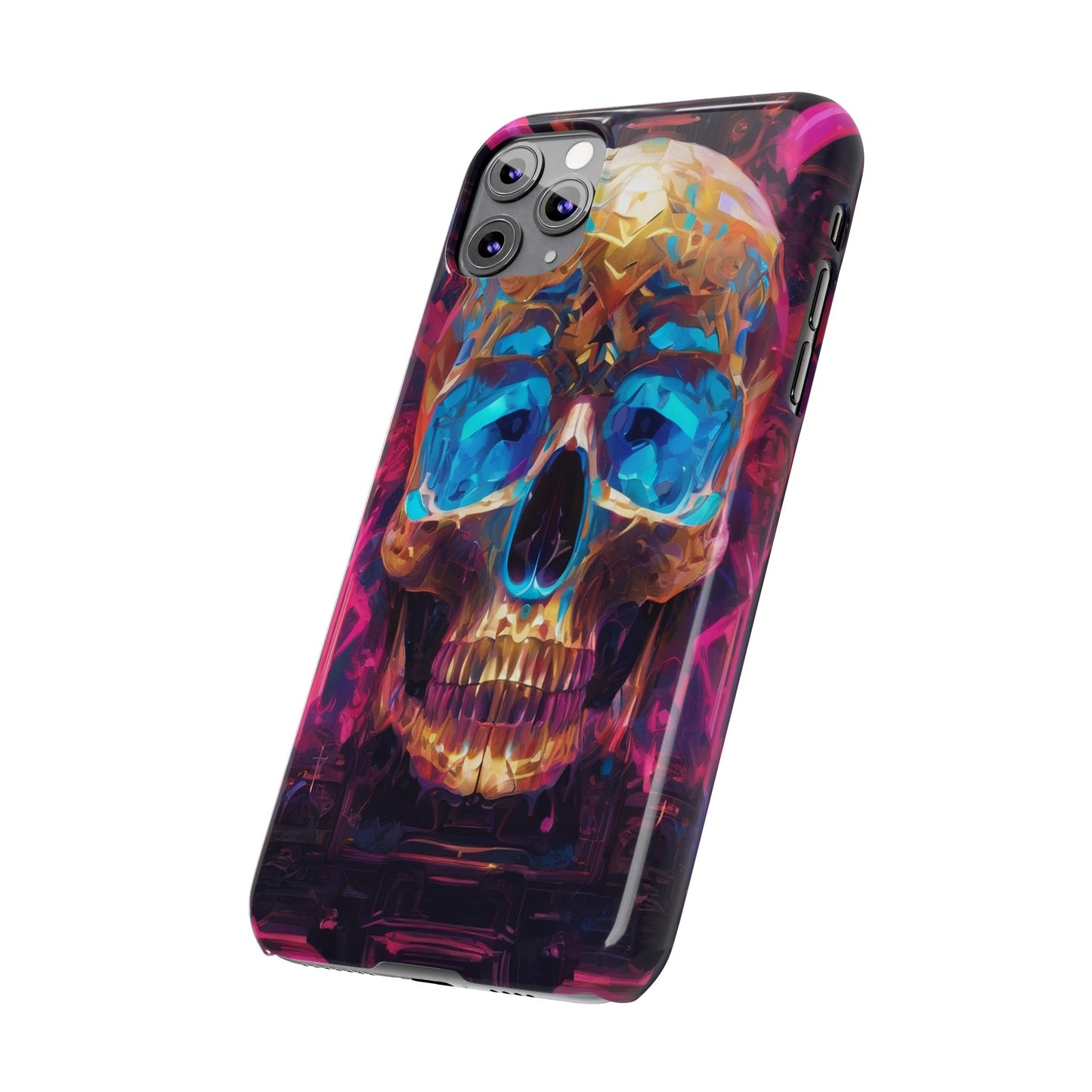 Slim Phone Case for iPhone 16 – Glossy Lexan Shield