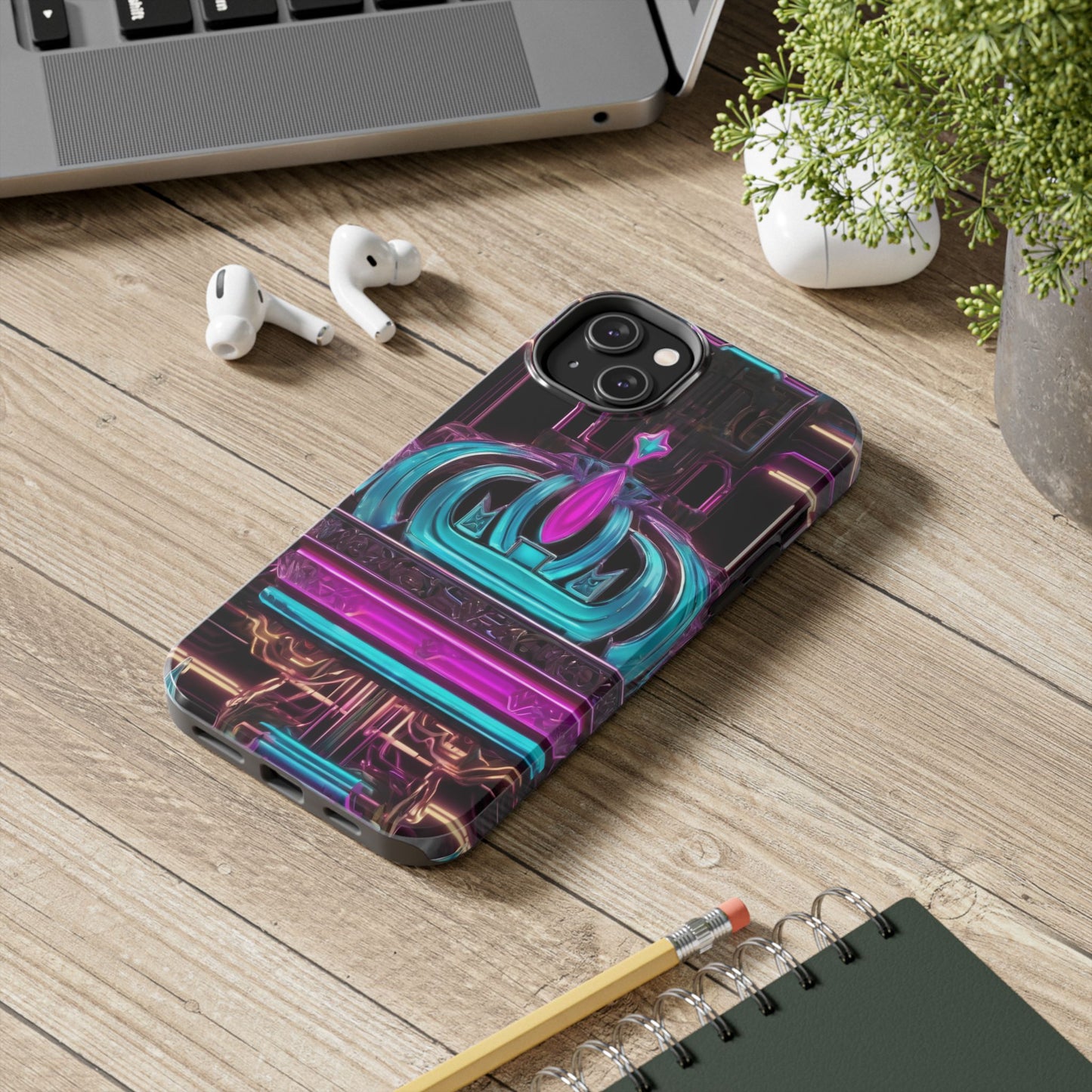 Tough Phone Case - Shockproof TPU & PC Shell, Glossy Finish