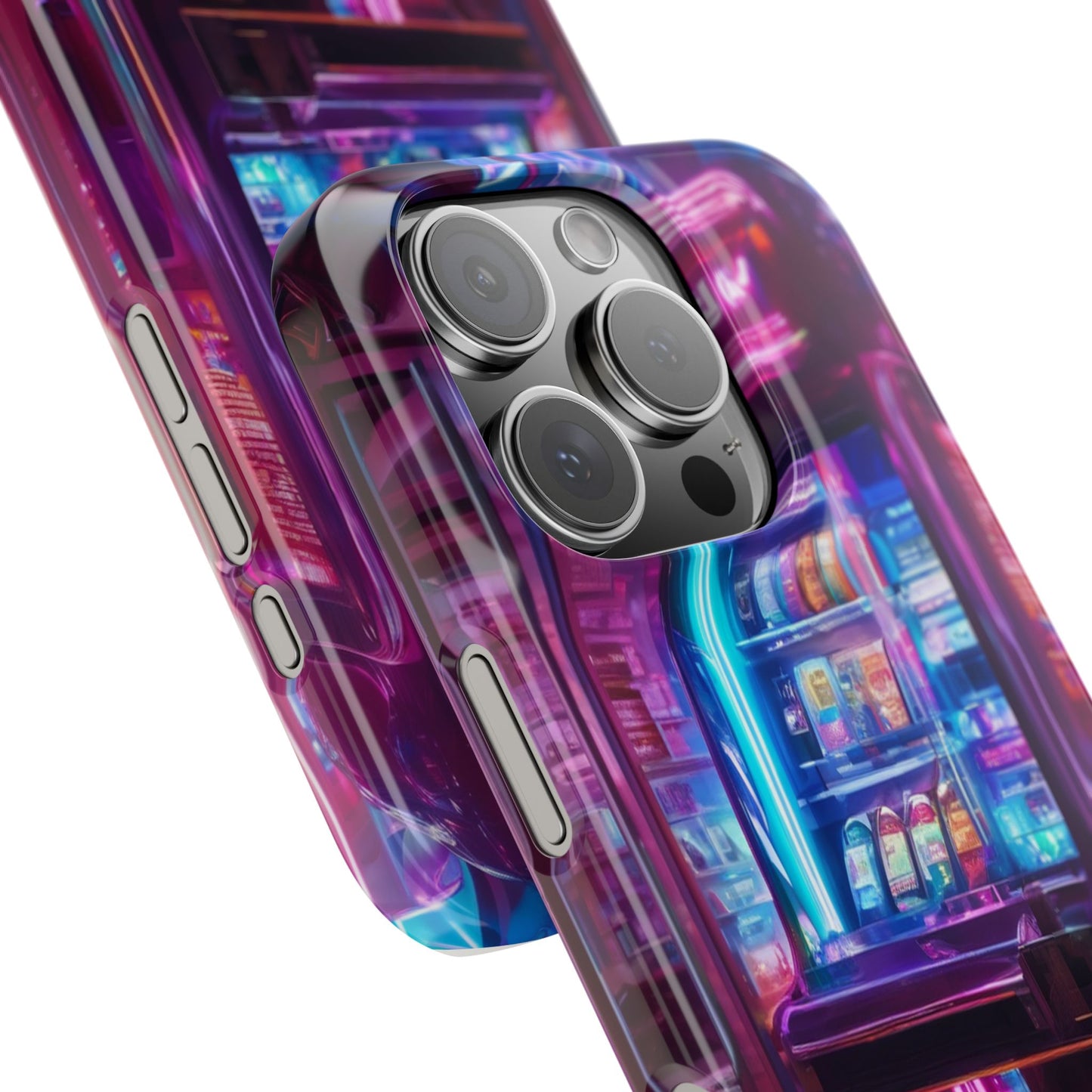 Slim Phone Case for iPhone 16 - Glossy Polycarbonate