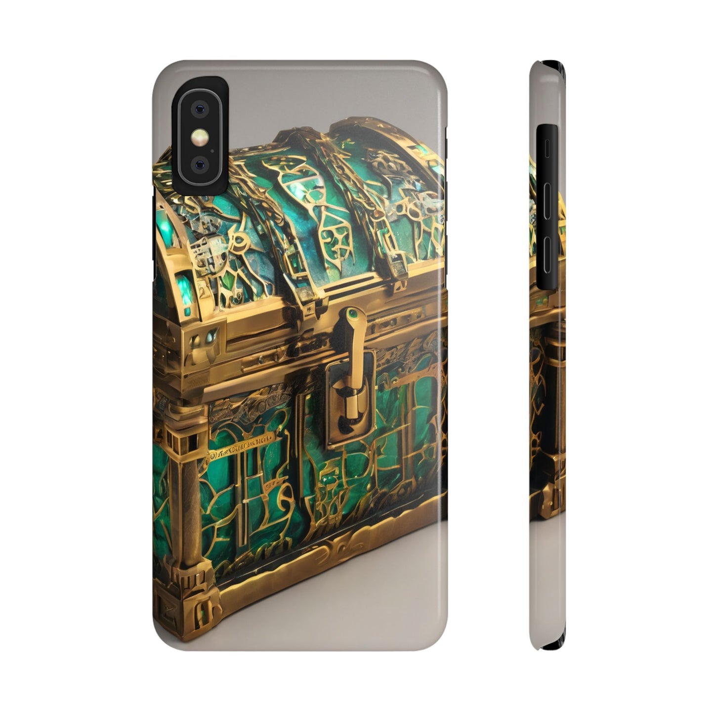 iPhone 16 Slim Phone Case: Glossy Lexan, Ultra-Slim