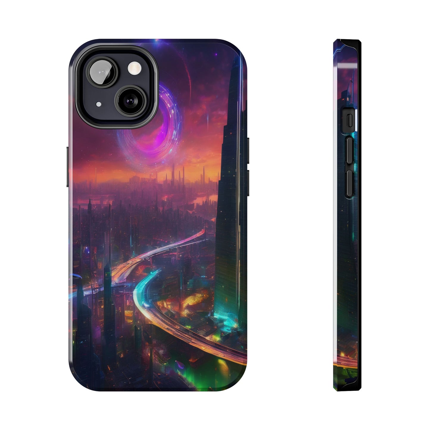Tough Phone Case – Shockproof TPU/Polycarbonate for iPhone & Samsung