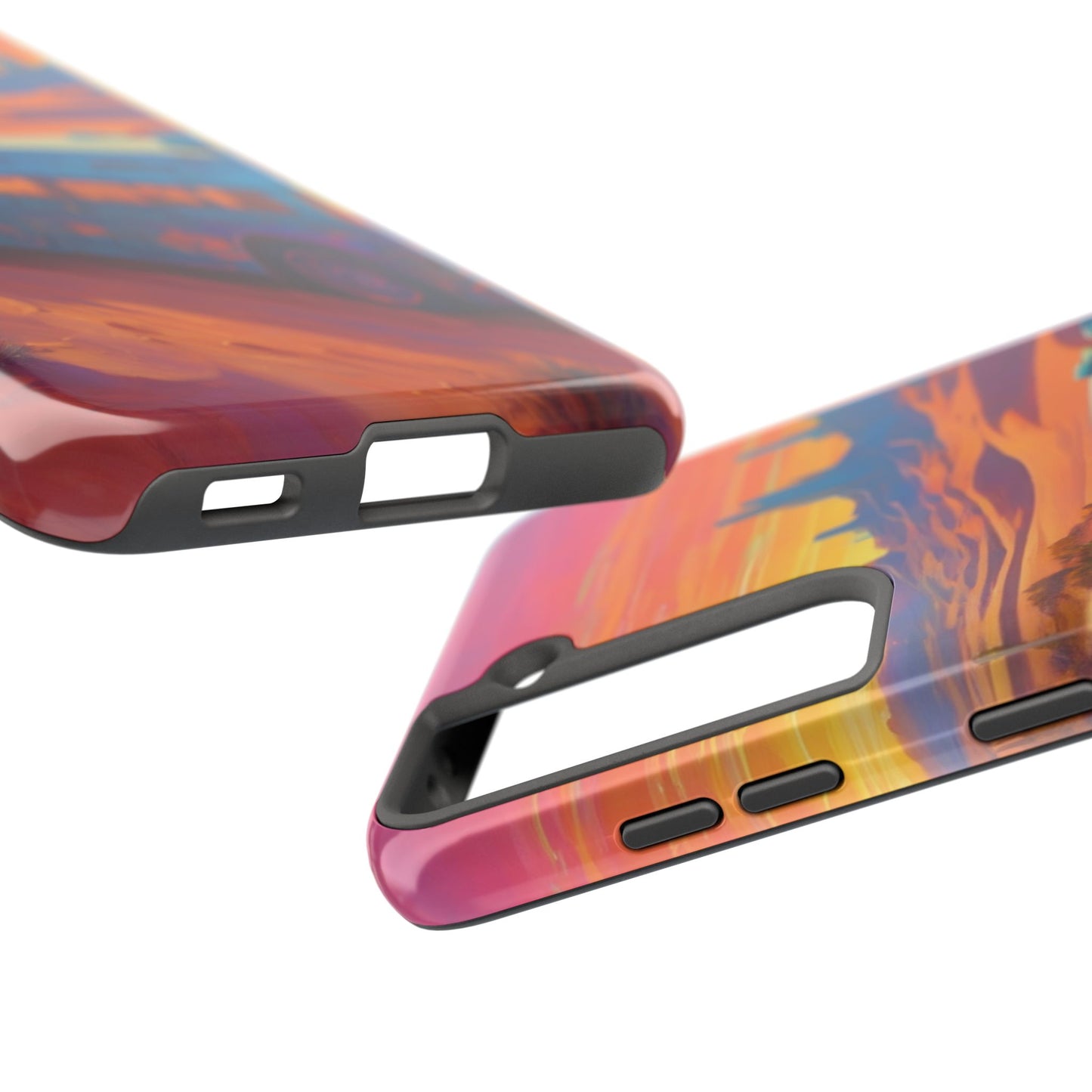 Neon Tough Phone Case - 2-Piece Armor for iPhone & Samsung