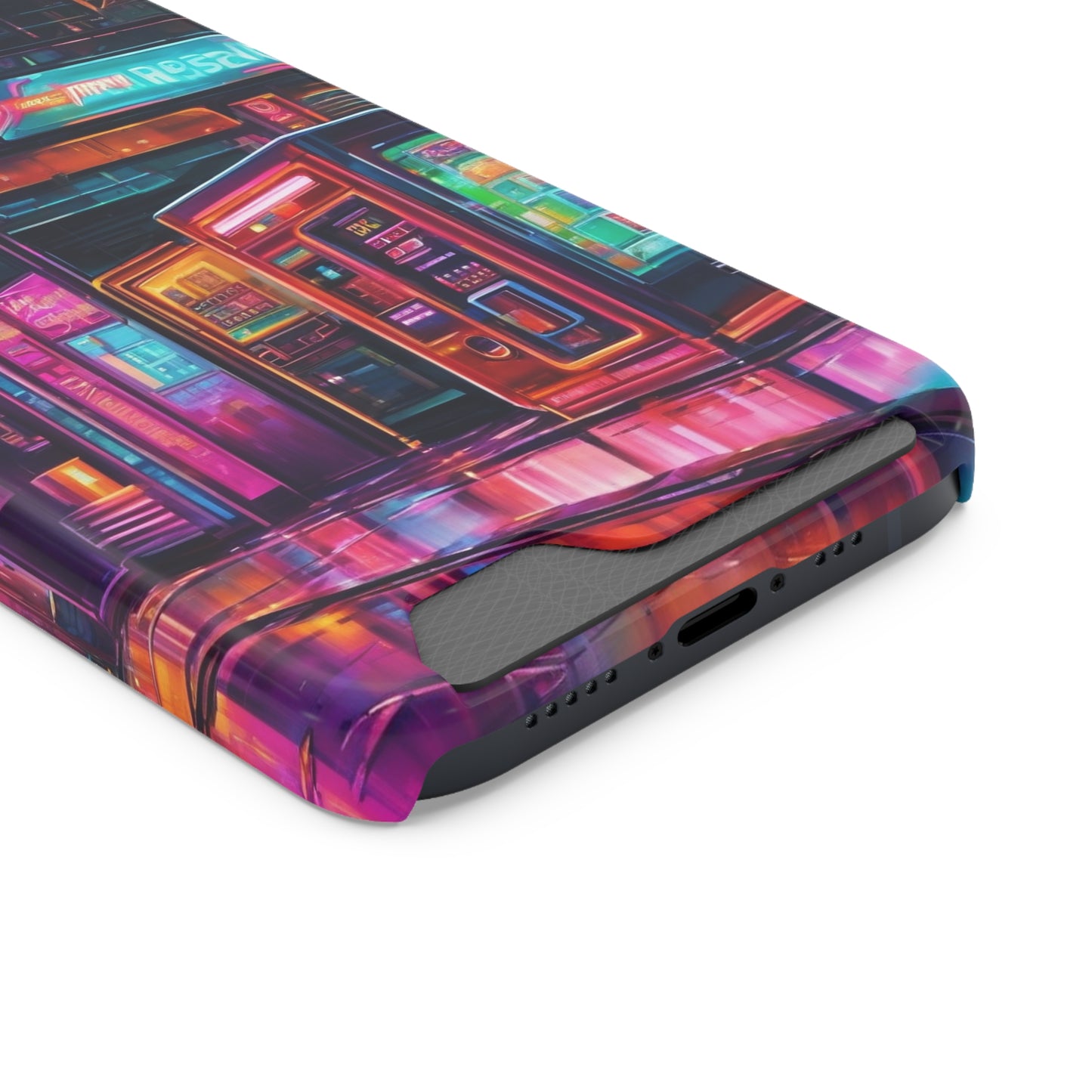 Phone Case with Card Holder - MagSafe, Polycarbonate, Glossy/Matte