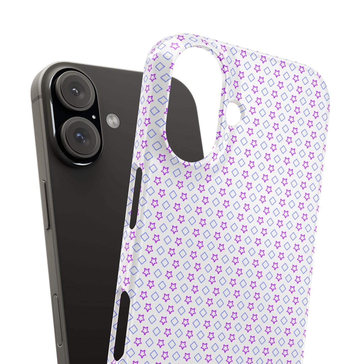 Neon Slim Phone Case for iPhone 16 - Glossy Polycarbonate