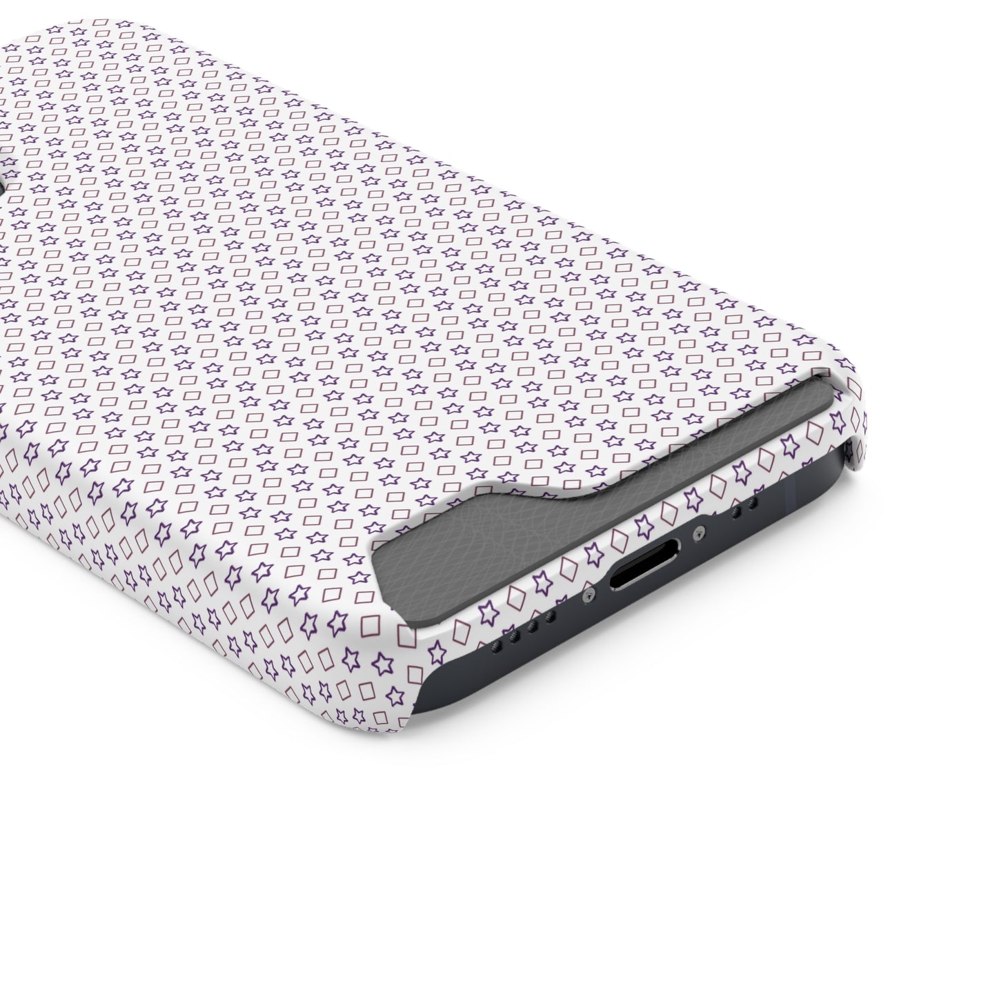 MagSafe Card Holder Phone Case - Polycarbonate, Glossy/Matte