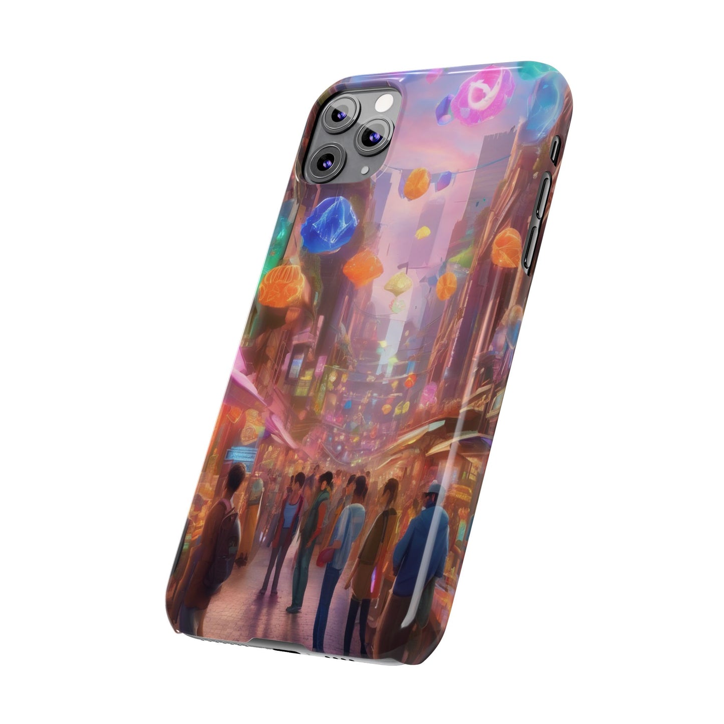 Ultra-Slim Glossy iPhone 16 Phone Case