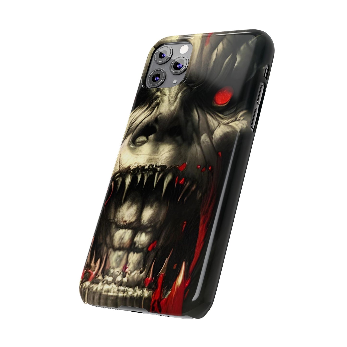 Slim Phone Case - Glossy Lexan PC, Ultra-Thin, Wireless Charging