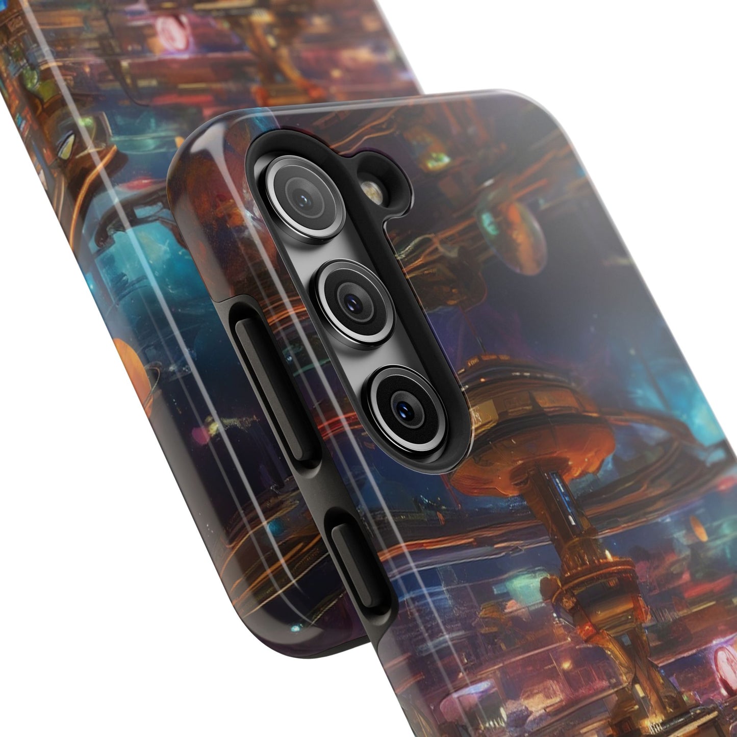 Tough Phone Case - 2-Piece Impact-Resistant Glossy Shield