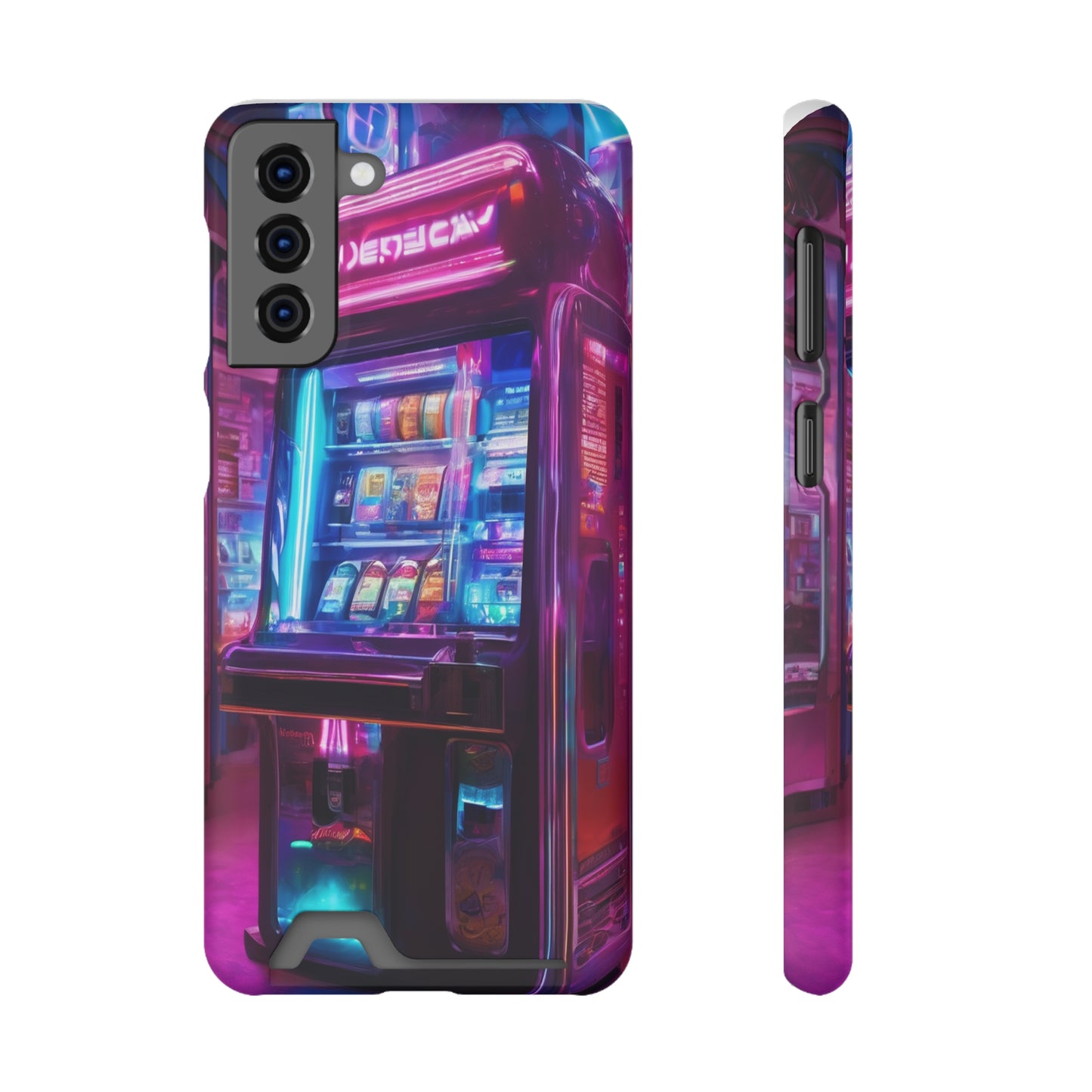 Phone Case with Card Holder – Glossy/Matte Polycarbonate