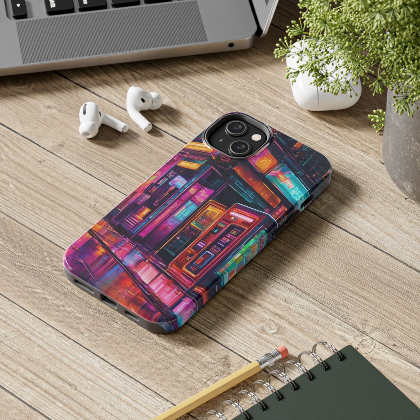 Tough Phone Case - 2-Piece, Impact-Resistant, Glossy Finish