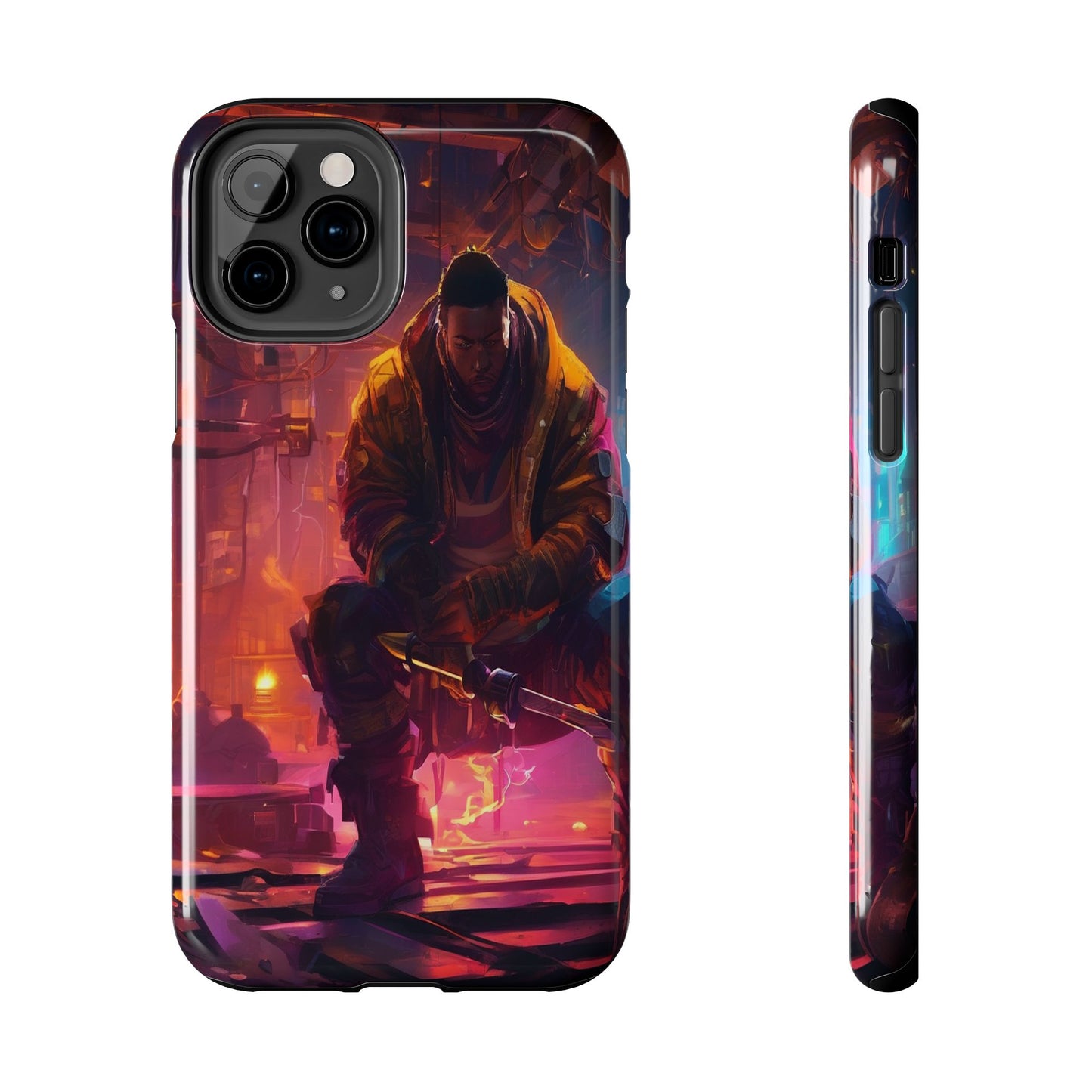 Tough Phone Case - Shockproof TPU & PC Shell for iPhone & Samsung