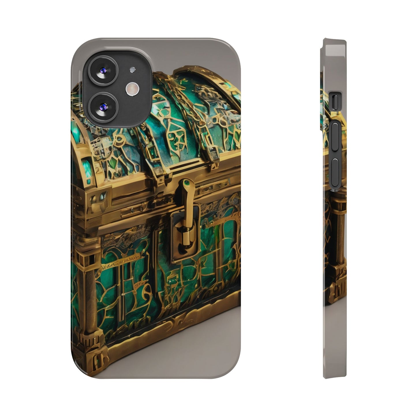 iPhone 16 Slim Phone Case: Glossy Lexan, Ultra-Slim