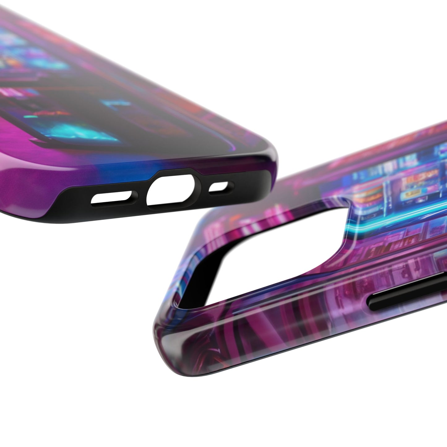 Tough Phone Case with TPU Shell - Impact-Resistant, Glossy Finish