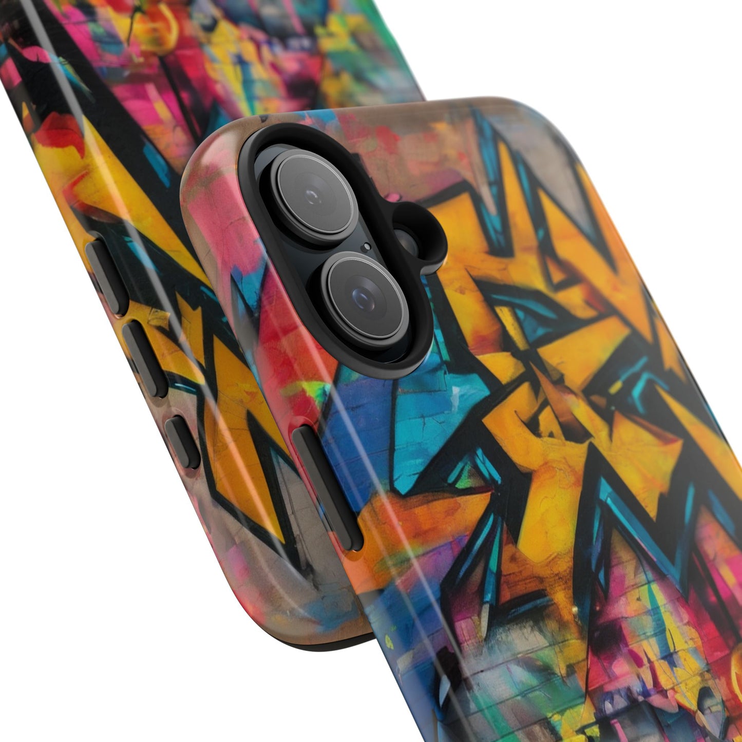 Rugged Phone Case - Impact-Resistant, Glossy Finish